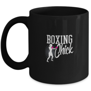Boxing Chick Mug For Boxing Lovers Boxing Because You Might Run Out Novelty For Fitness Enthusiast Sport Lover Gifts