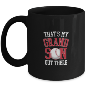 Baseball Mug Gifts For Him, Graduation, Birthday Gifts For Grandson From Grandma, Grandpa, Grandparents Grandson Gifts For Teen Boys