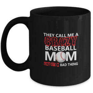 Baseball Mom Mug Gifts For Her, Graduation, Birthday Gifts For Mothers Day From Grandma, Grandpa, Grandparents Grandson Gifts For Mom