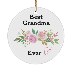 Best Grandma Ever Ornament, Best Grandma Gifts, Nana Cup, Gifts For Mimi, Nana Gifts From Grandkids, Grammy Birthday Gifts, Grandma Presents For Christmas, Mimi Mothers Day White