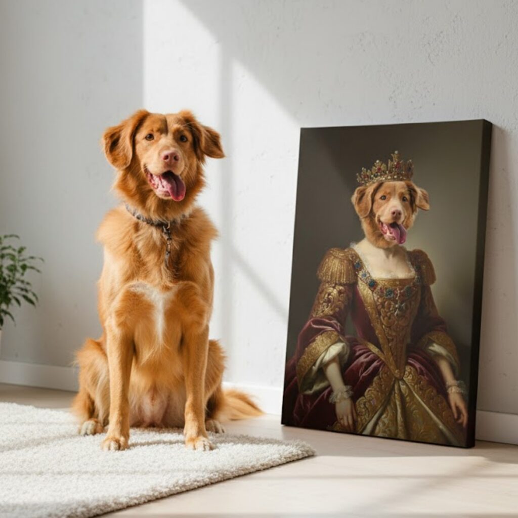 Transform your Dog into a Queen